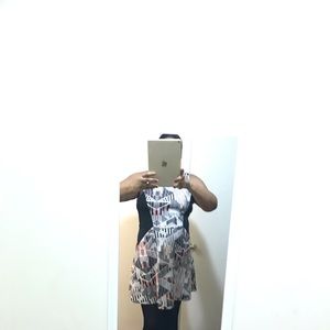 Flattering dress from Target.